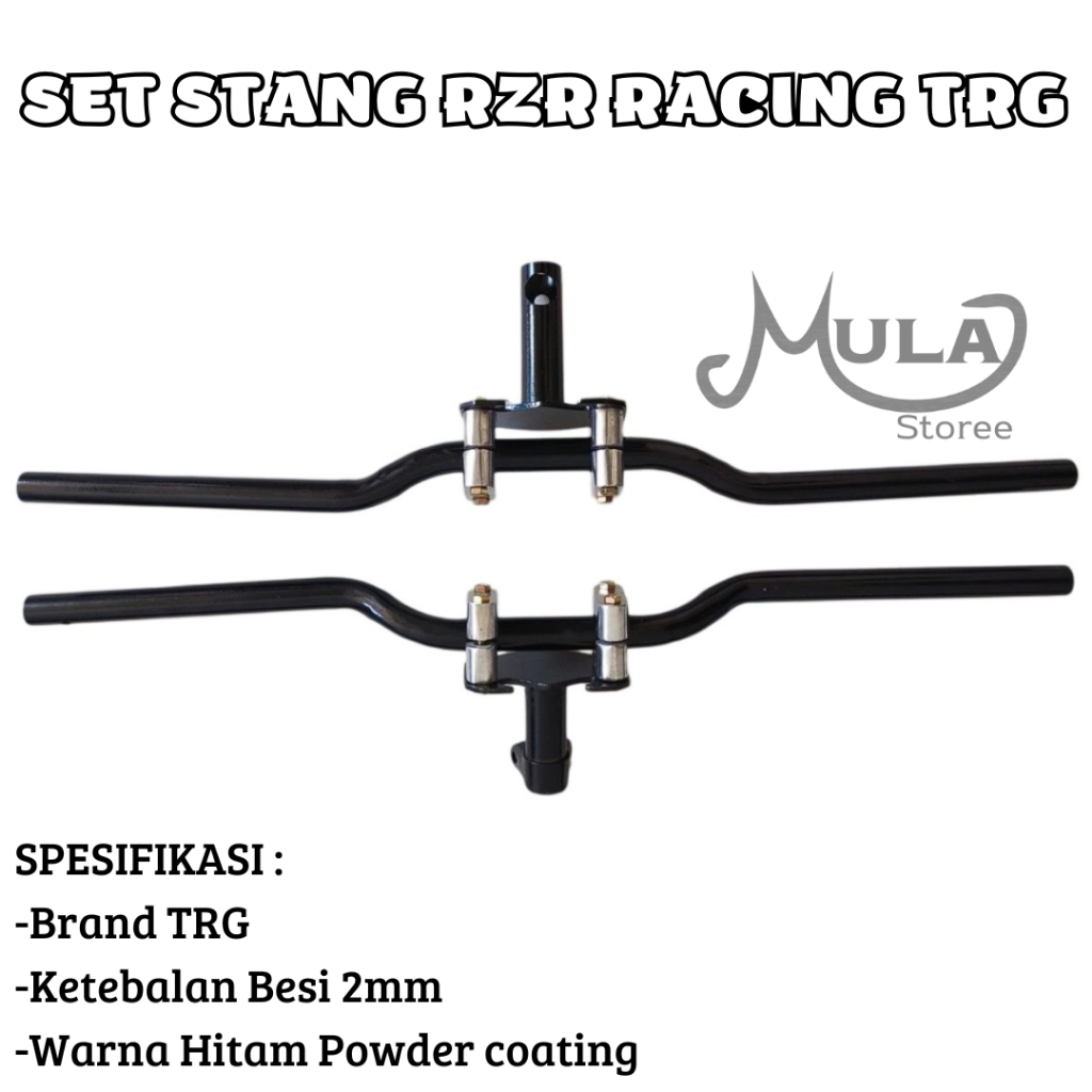 TRG Stang RZR Motor Bebek Matic Honda Yamaha Revo Setang Vario Beat Mio Spacy Astrea Terbaru