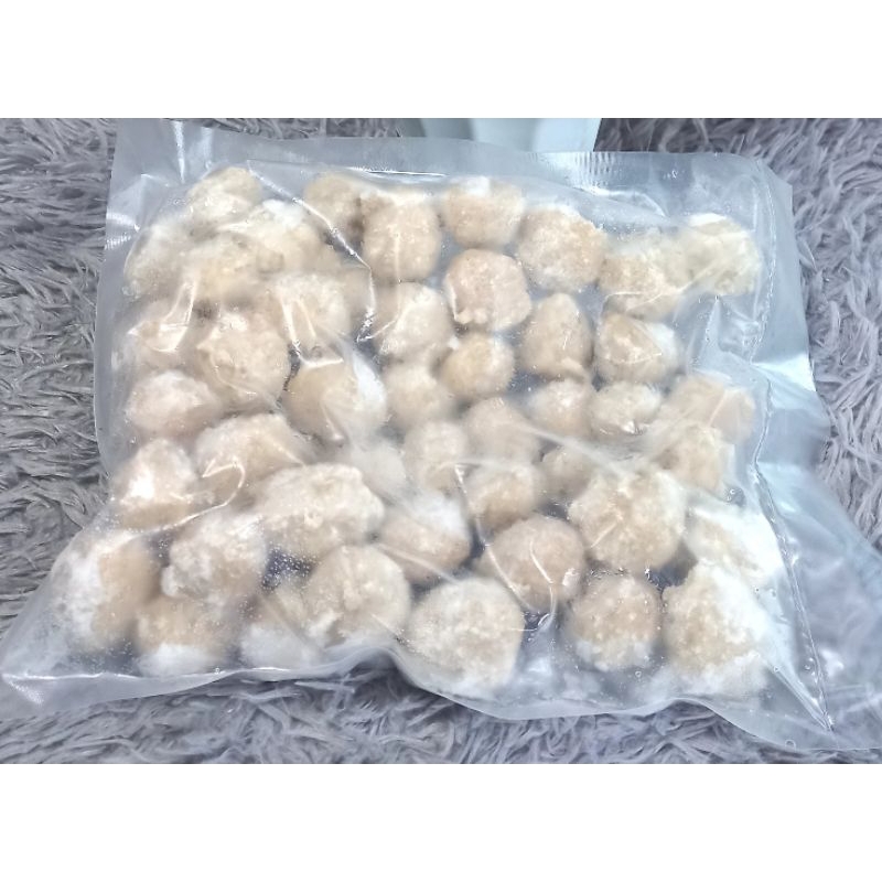 

Pentol Urat Pentol Biasa Pentol daging pilihan Berat 500 gram isi 50 +