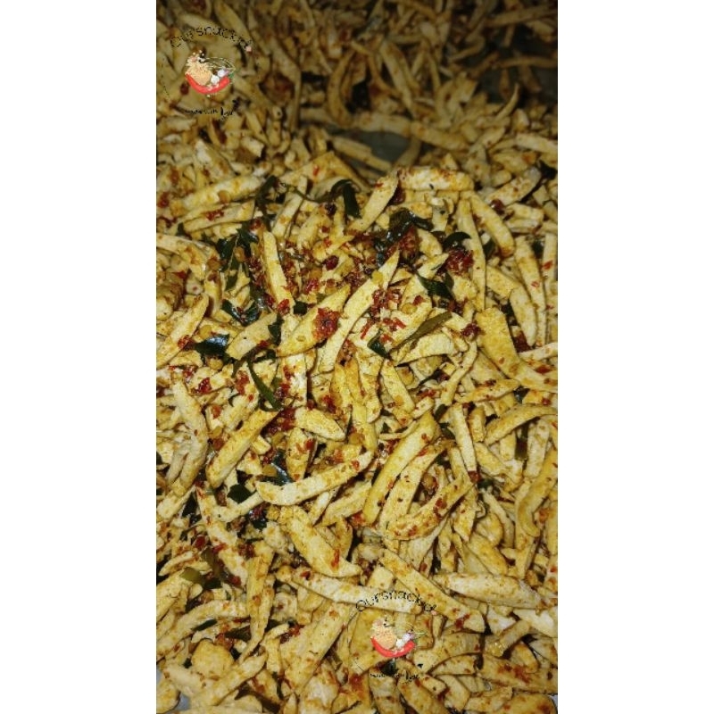 

Basreng viral 250gr pedas original daun jeruk