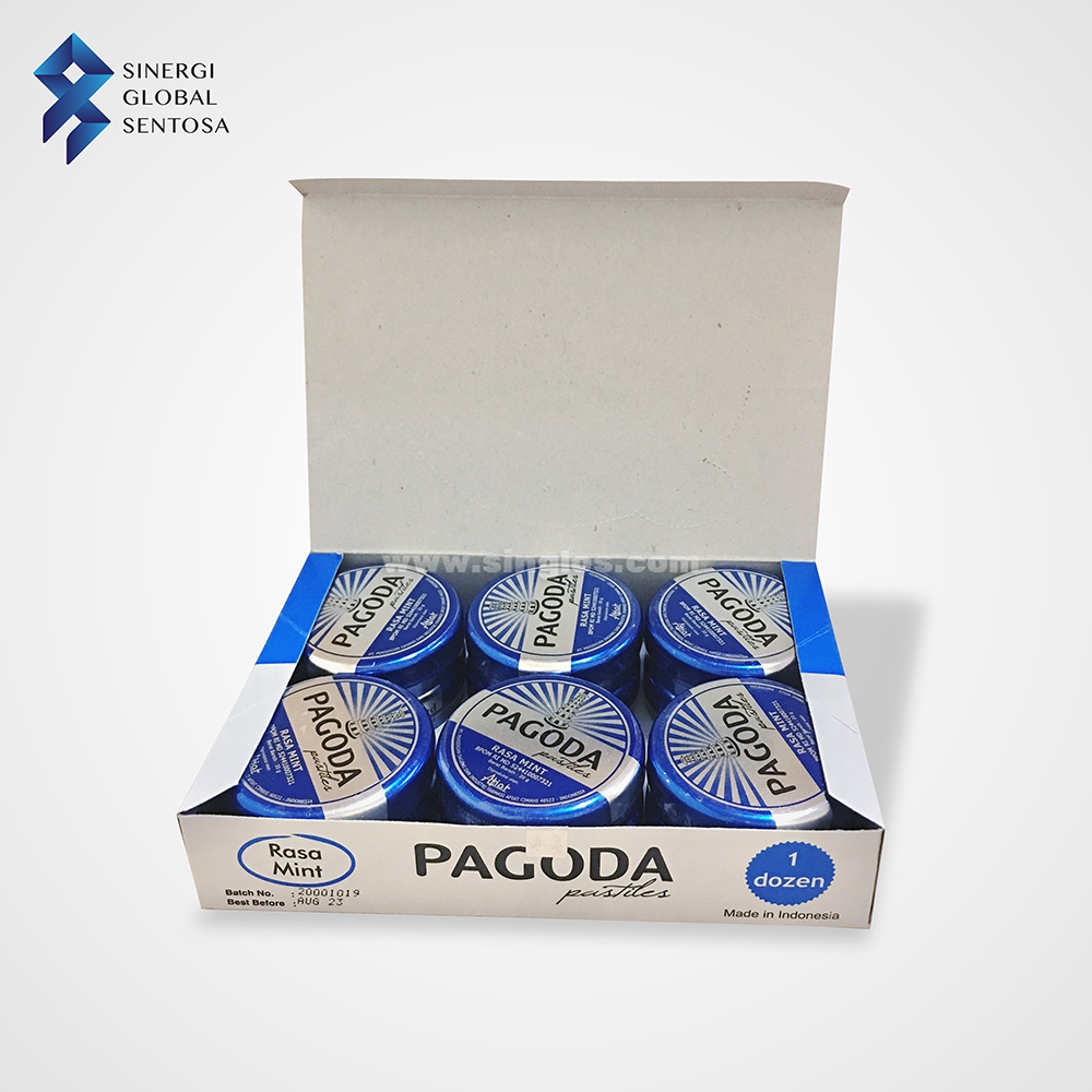 

PAGODA PASTILES MINT 20 GR/ Box 12 pcs