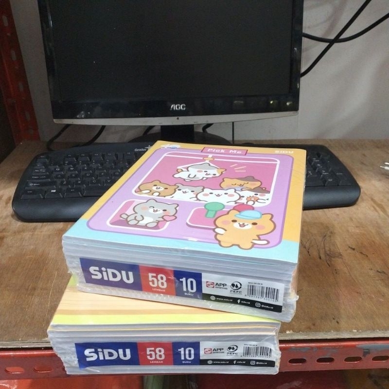 

Buku tulis SIDU 58 lembar