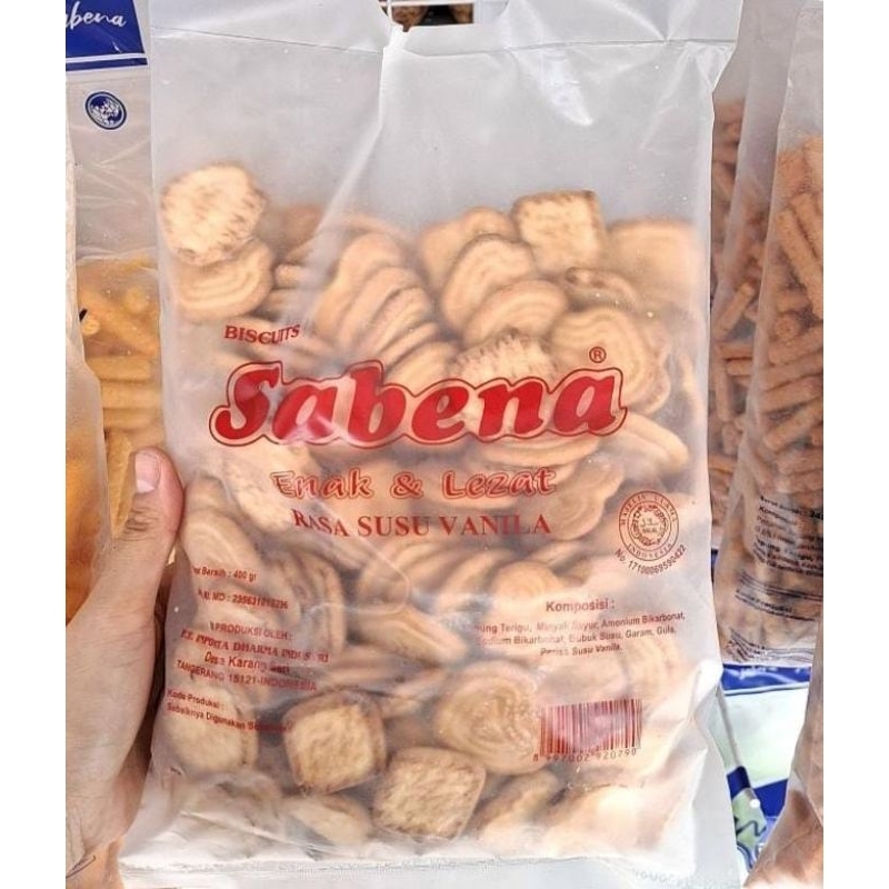 

BISKUIT SABENA RASA VANILLA 400GR