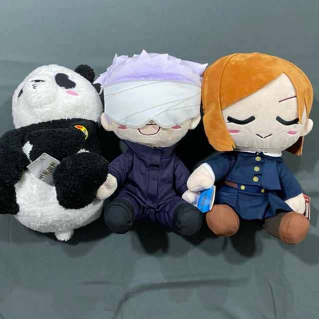OFFICIAL PLUSH plushie Jujutsu Kaisen boneka BIG TAITO Panda Gojo Nobara Yurugao doll