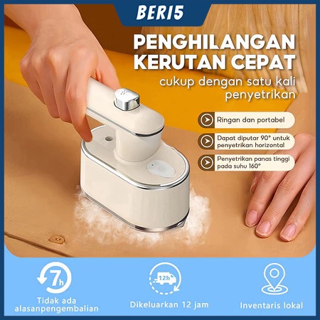 Setrika Uap /Setrika Uap Mini Travel /Setrika Uap Portable /Setrika Mini Portable Cepat Panas Travel