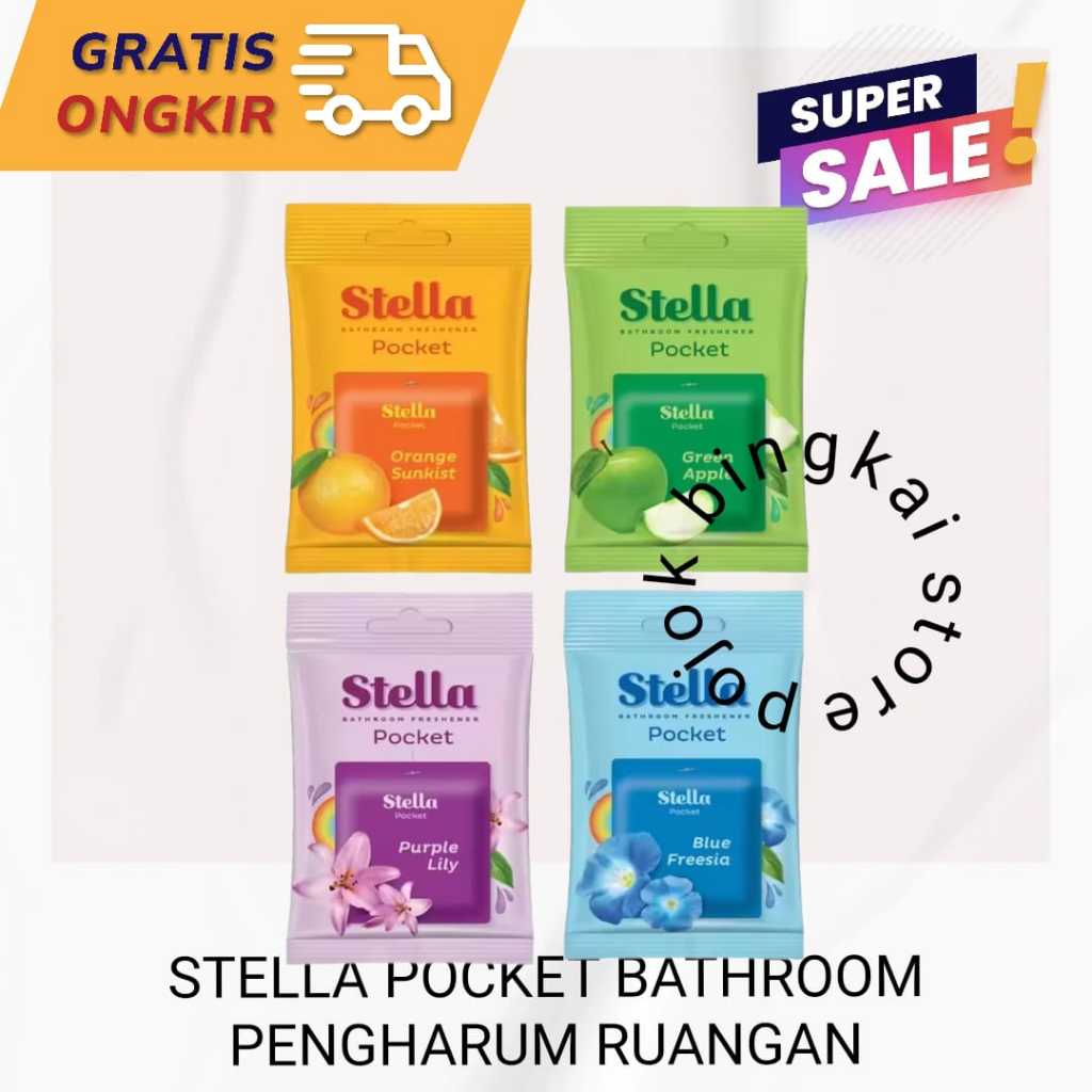 stella pocket / pengharum kamar mandi / stella bathroom