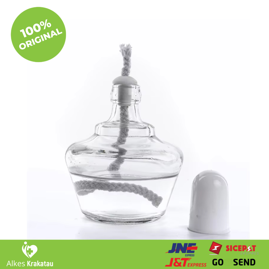 Lampu Bunsen 150 ml / Bunsen Kaca / Lampu spritus 150 ml