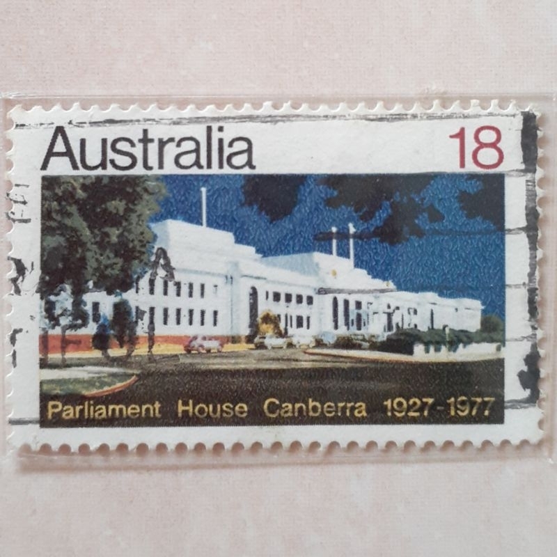 

Perangko Australia 50th Anniversary of Opening of Parliament House, Canberra Tahun 1977