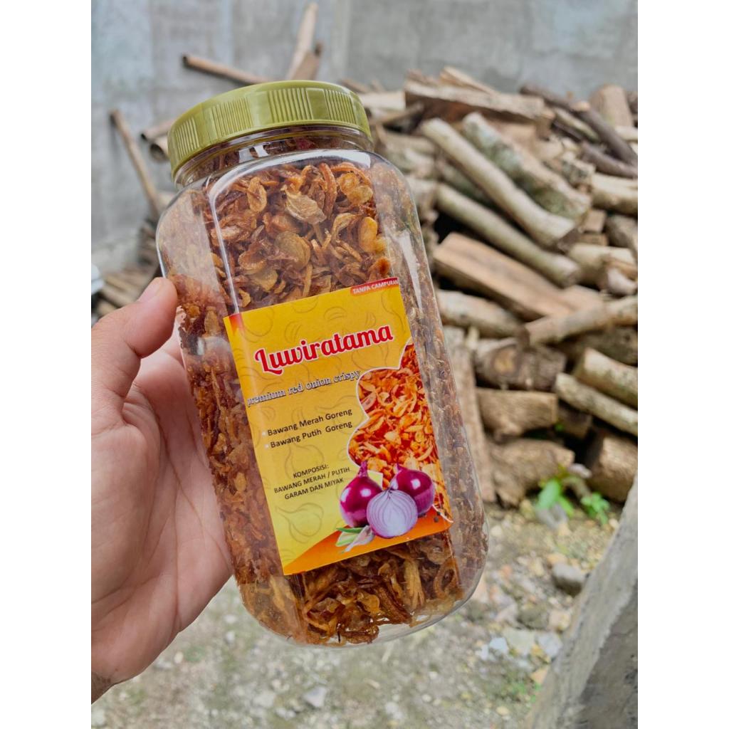 

Bawang Brambang Goreng Toples KRIUK Premium ASLI TANPA CAMPURAN Gurih Renyah Termurah BISA COD