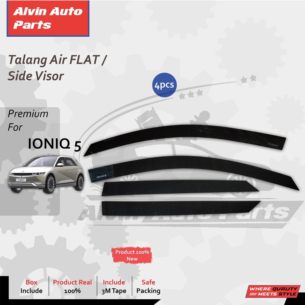 TALANG AIR  IONIQ 5/ SIDE VISOR IONIQ 5 FLAT  / ACCESSORIES IONIQ 5