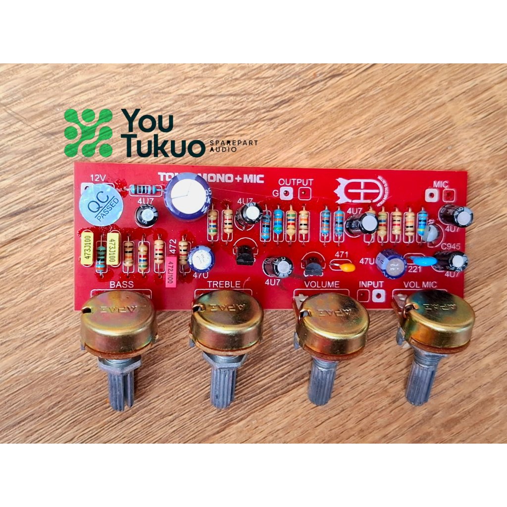 Tone control Mono + Mic