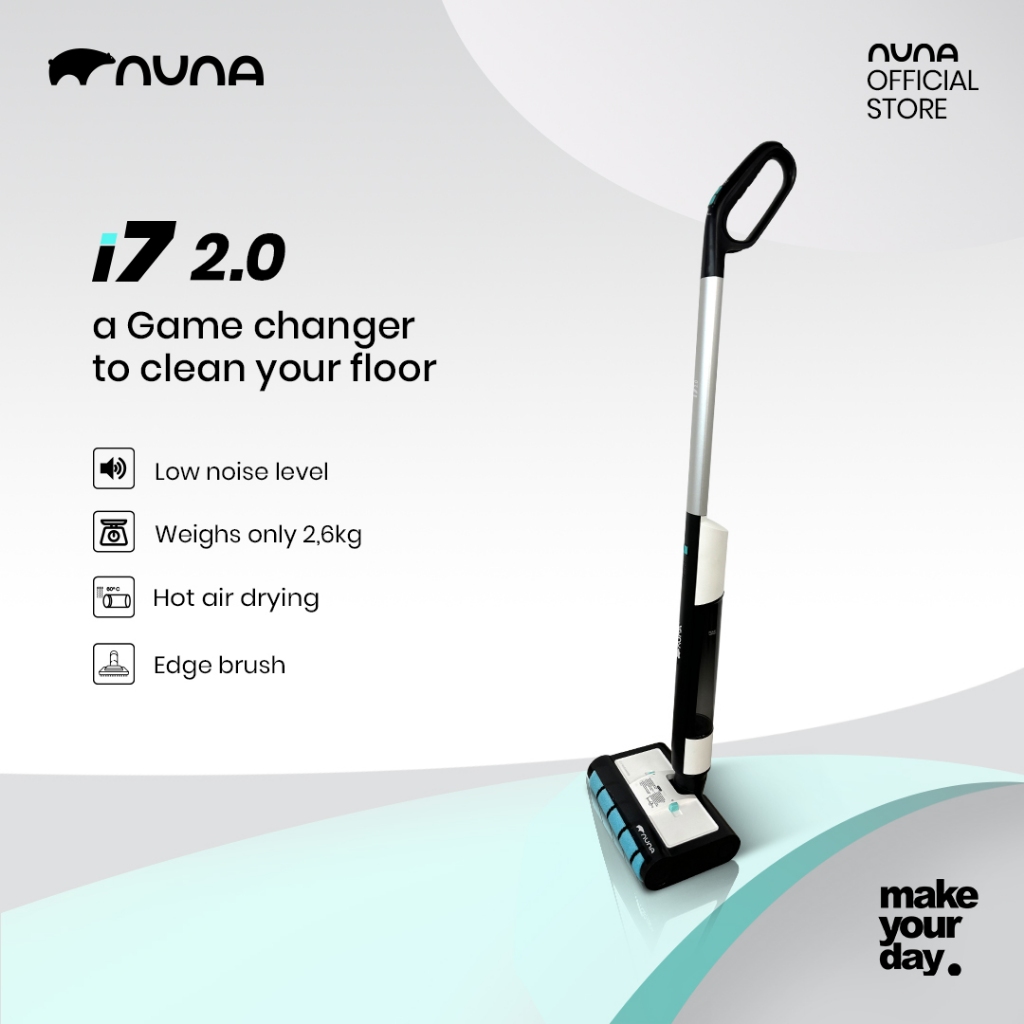 NUNA I7 Cordless Wet Dry Sterilisation Vacuum Cleaner