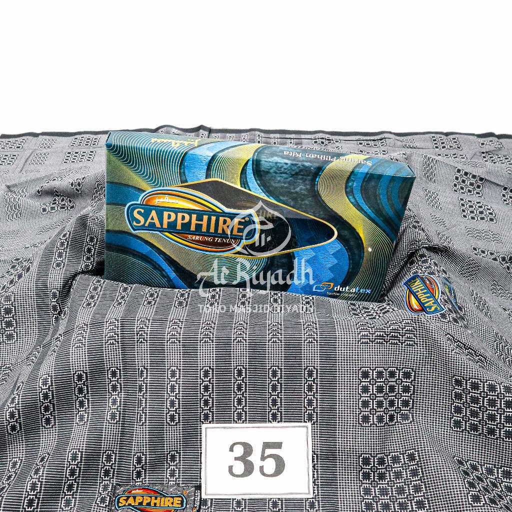 Sarung SAPPHIRE Motif Tetris Geometris