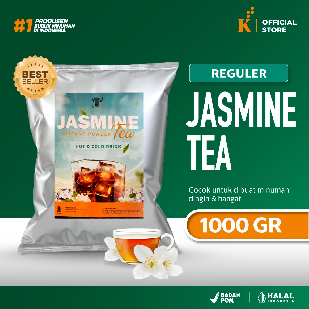 

Bubuk Minuman Bubble Powder Drink Jasmine Tea Javaland 1 kg
