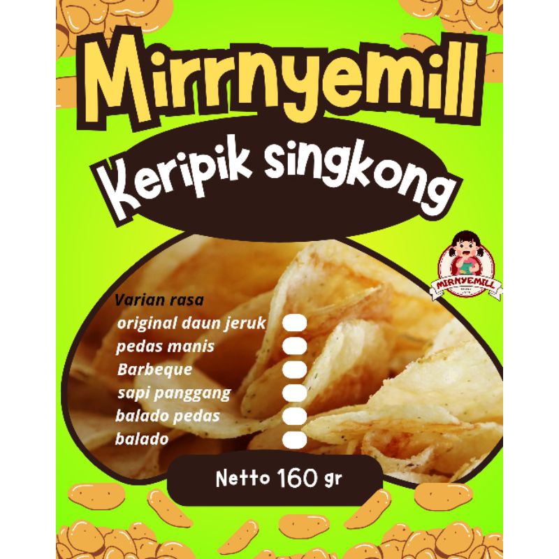 

keripik singkong aneka rasa