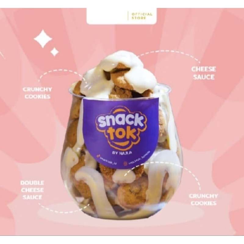 

BITTERSWEET BY NAJLA - SNACKTOK FULL COOKIES CHEESE