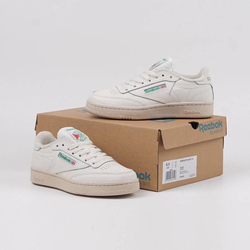 (Tokit_Id) Reebok Club C 85 Vintage White 100%Bnib