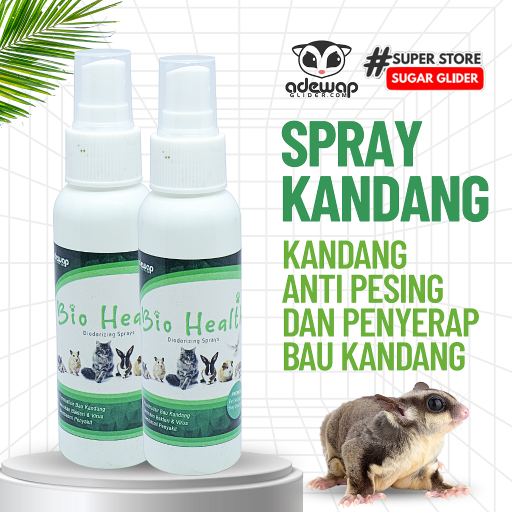 ADEWAP GLIDER Bio Health Disinfektan Kandang Hewan Peliharaan