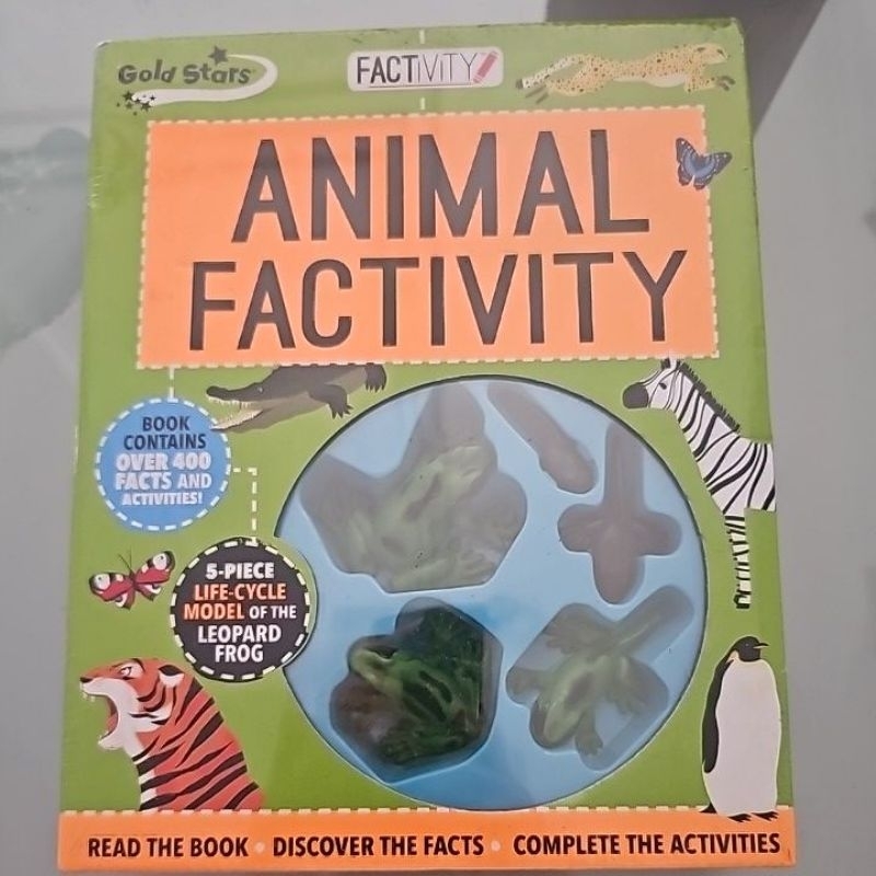 Buku aktifitas Activity Book Animal Factivity Goldstars