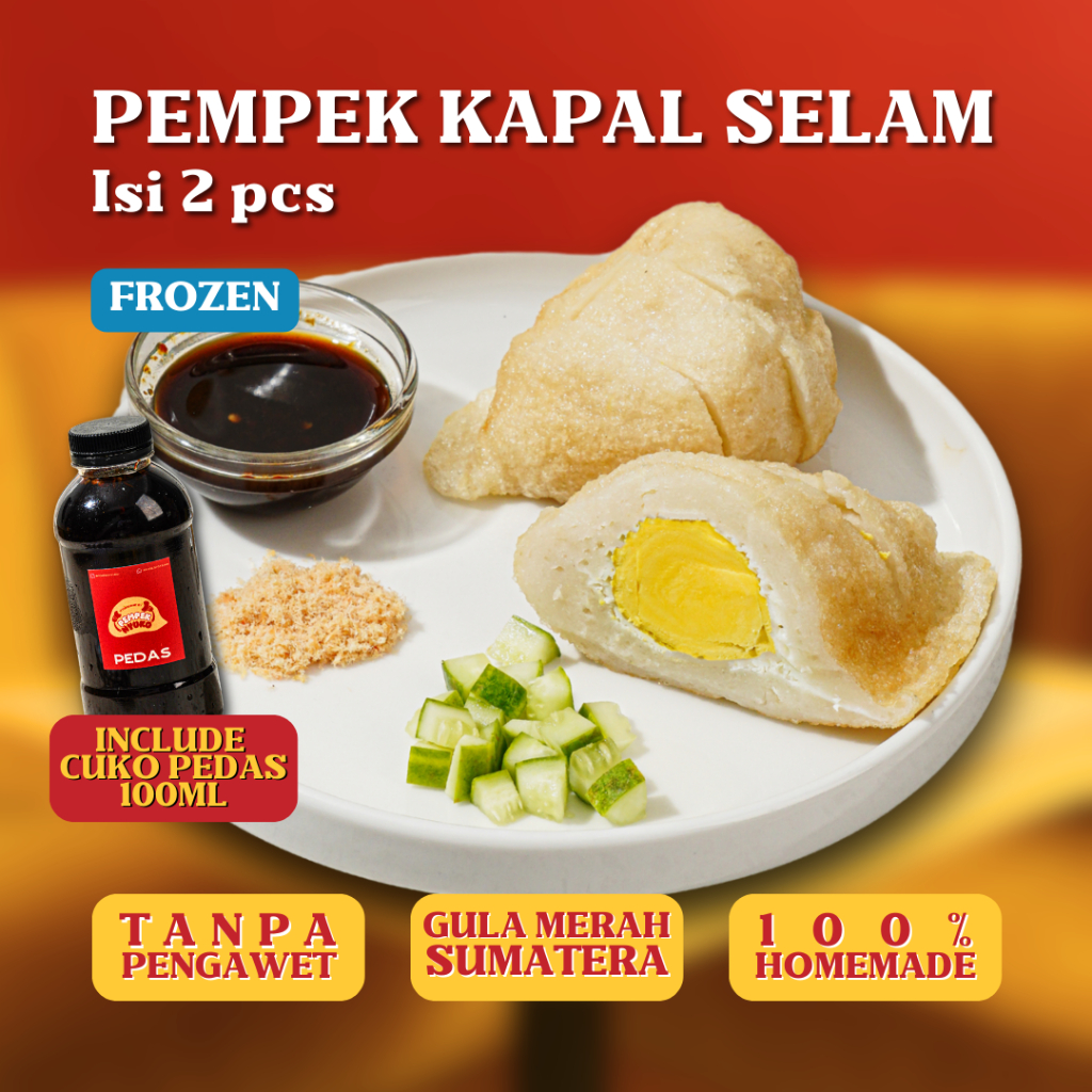 

Pempek Nyuko - Pempek Selam - Tanpa Pengawet dan Pewarna, Pempek Palembang, Empek, Mpek