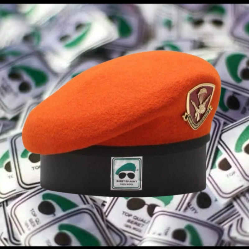Baret TNI AU - PASKHAS orginal logo kacamata