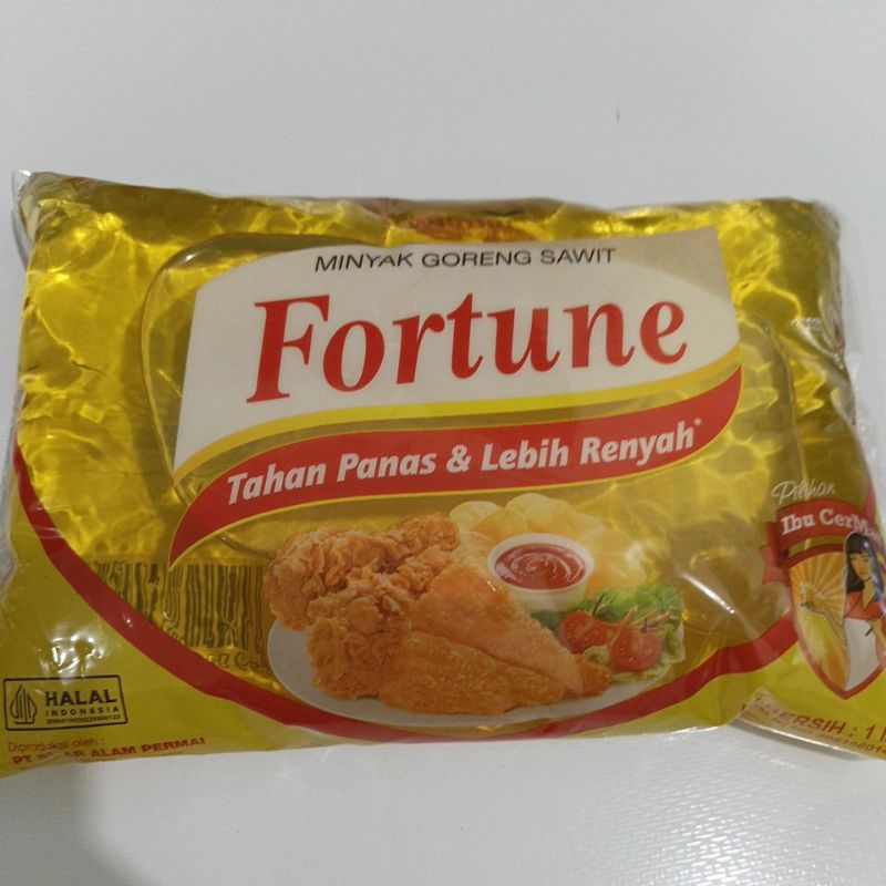 

Minyak goreng sawit Fortune 1 L