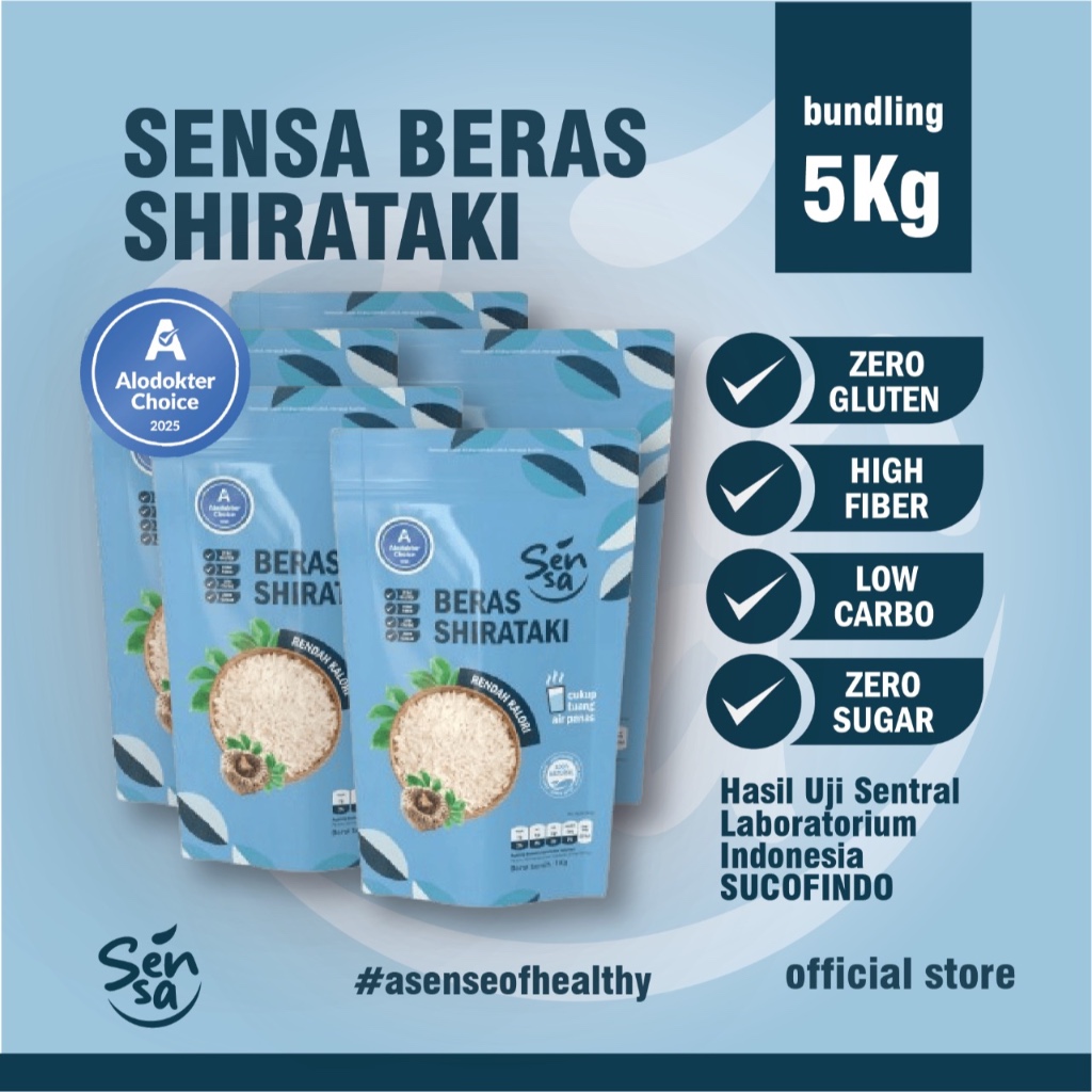 

Sensa Shirataki Bundle 5 KG