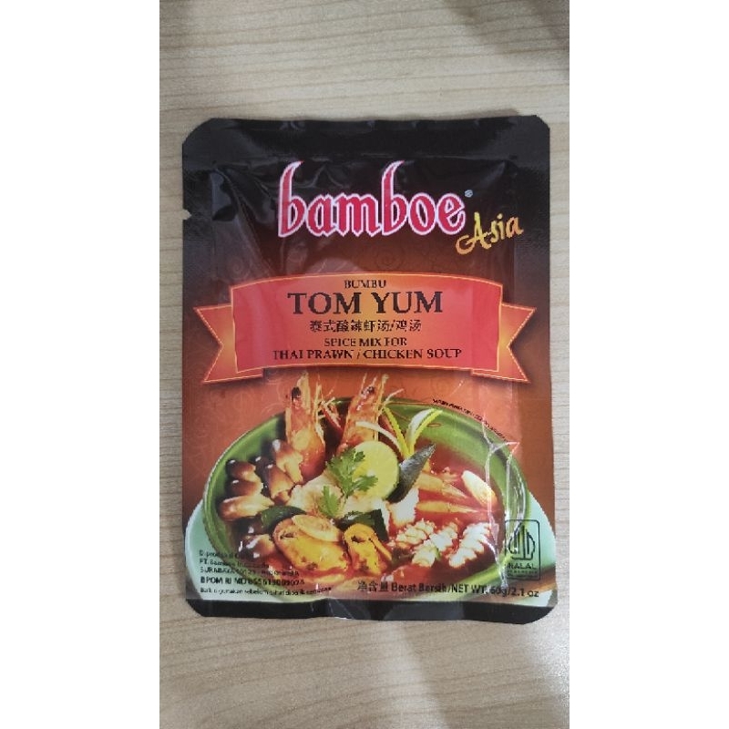 

bamboe tom yum halal chicken soup