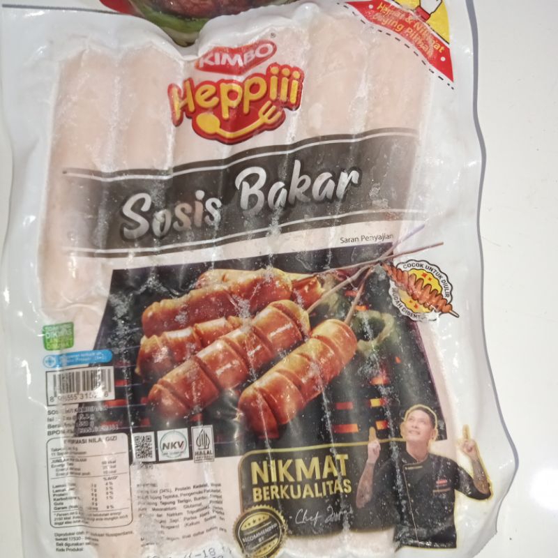 

sosis bakar jumbo kimbo isi 12pc premium bekal anak sekolah