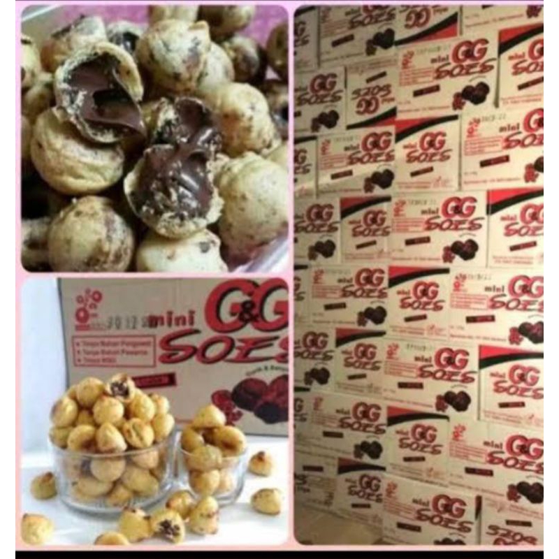 

Gg soes 400gram coklat premium