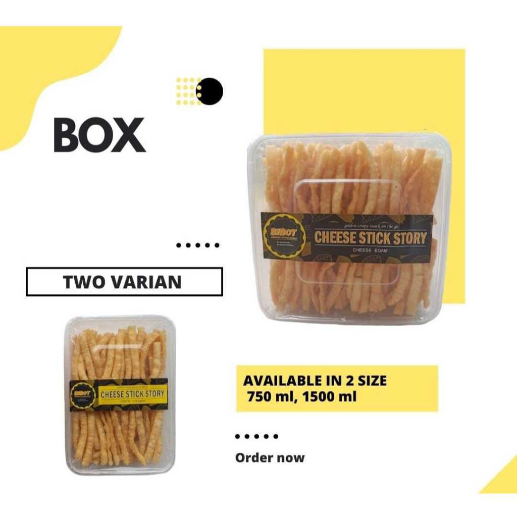 

BIBOT CHEESE STICK STORY CHEESE CHEDDAR KEMASAN BOX 750ML