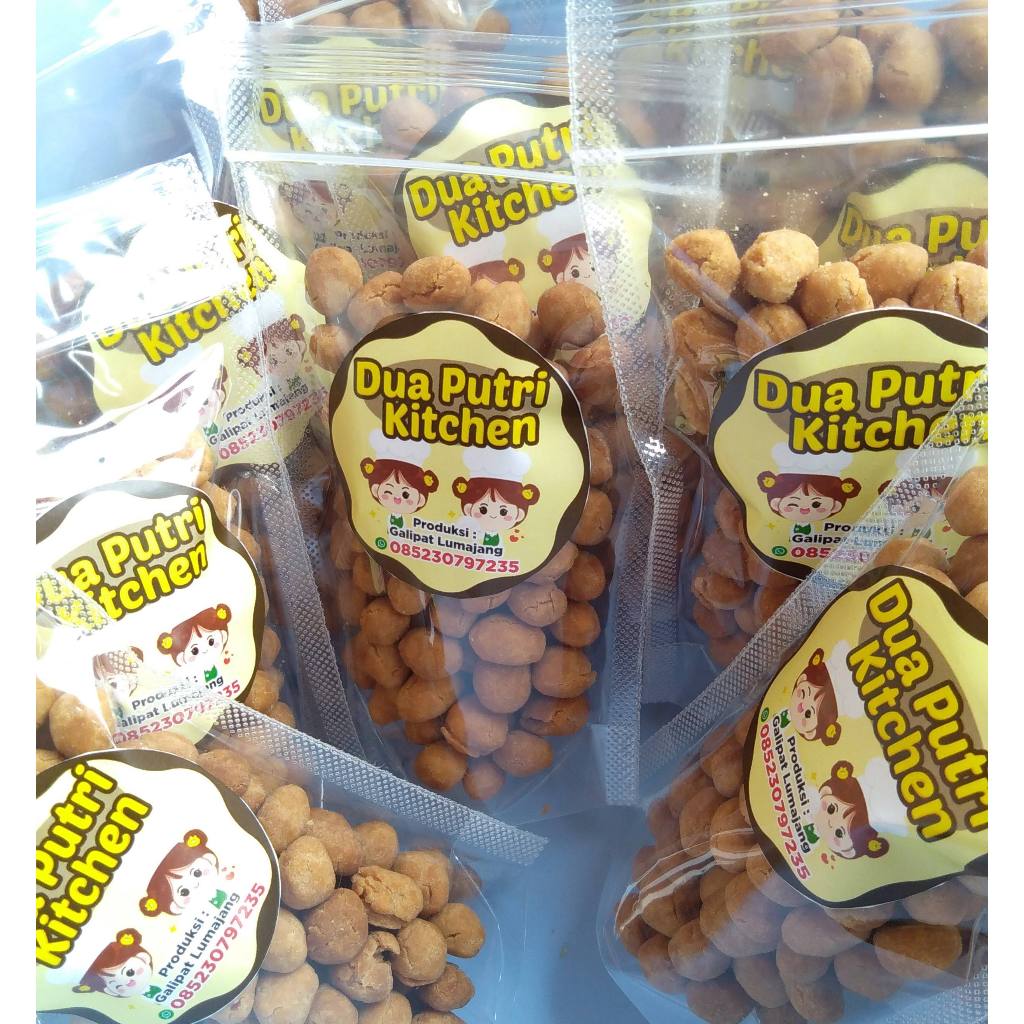 

Kacang Telur Manis Gurih Renyah | Kacang Telor 100 gram Produksi Yassirna Food