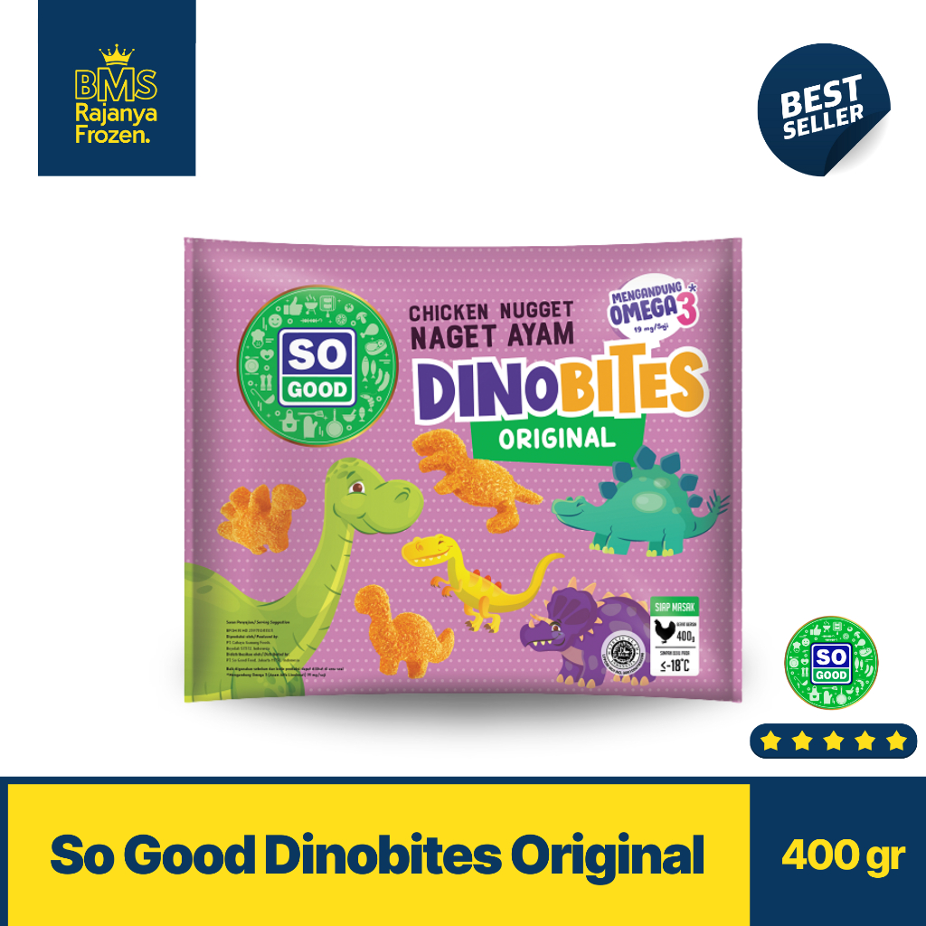 

So Good Dinobites Original 400gr