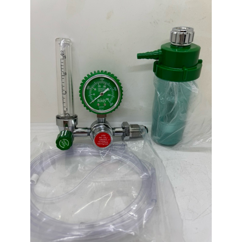 Regulator tabung gas oksigen medis RMS