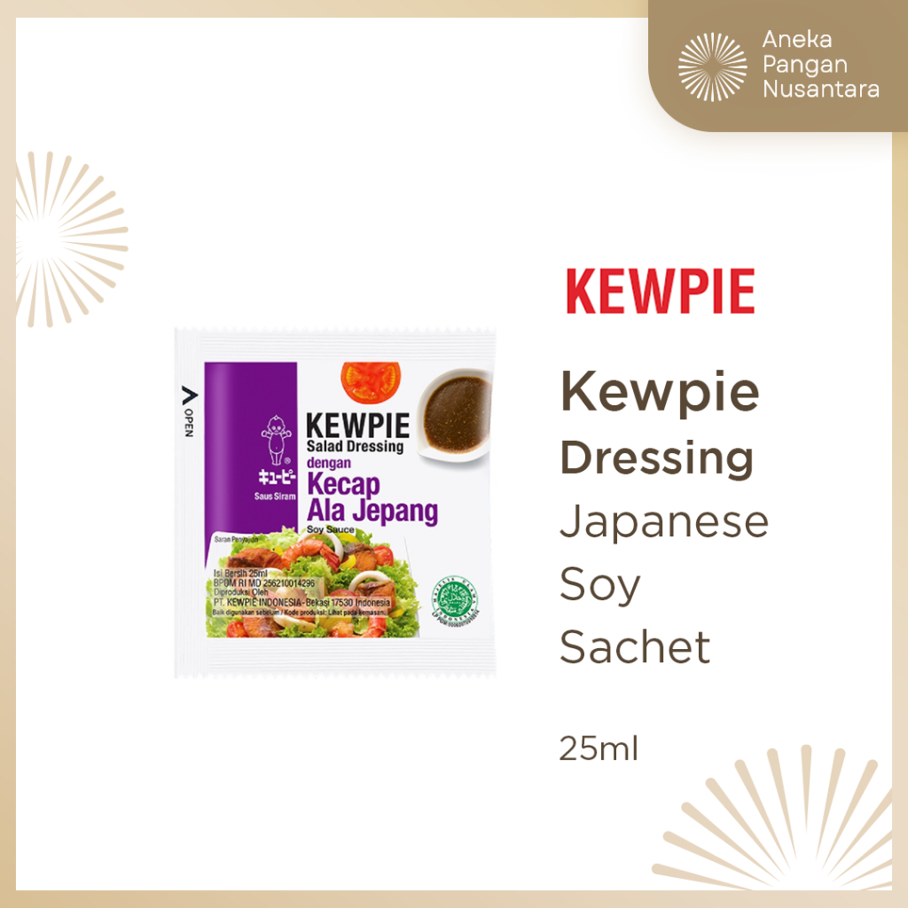 

Kewpie Salad Dressing Japanese Soy Sauce - 25 ml