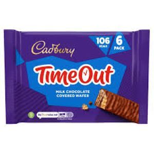 

CADBURY TIMEOUT WAFER CHOCOLATE 6 PACK