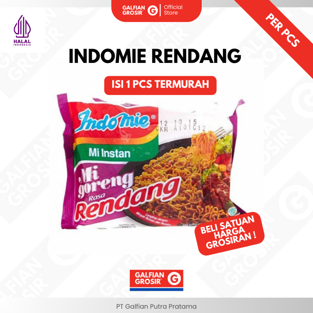 

INDOMIE RENDANG 1 PC