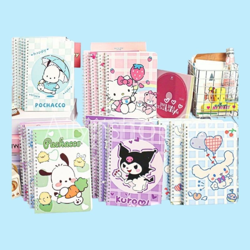 

Buku Tulis Notebook Ring A5 Sekolah isi 60 lembar