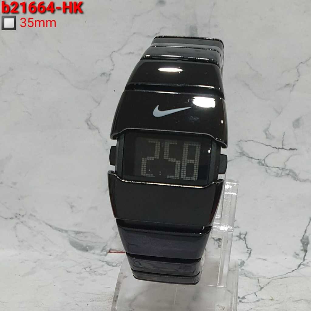 Jam Tangan NIKE 1664 Digital Rantai Glossy