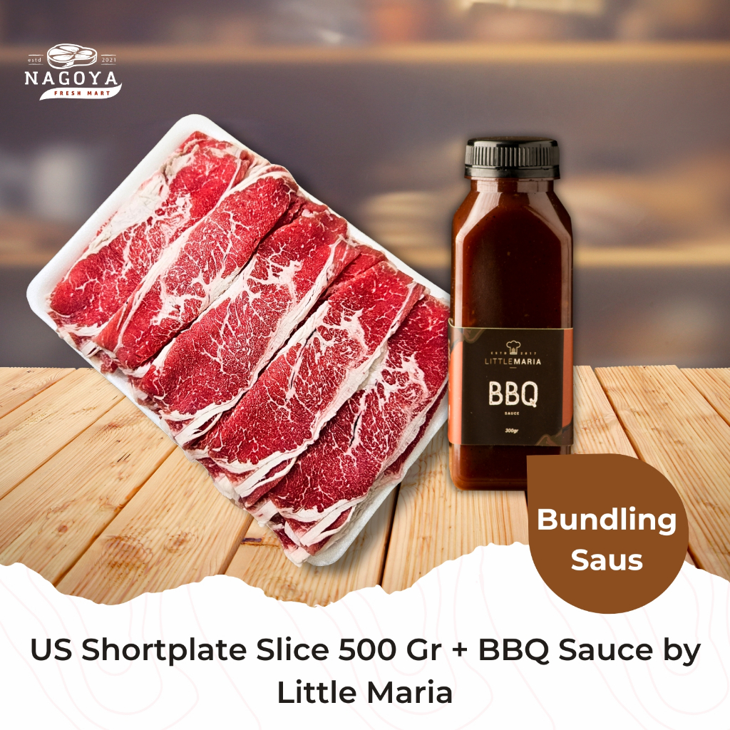 

US Shortplate 500 GR Bundling BBQ Sauce Little Maria | Sukiyaki | BBQ | Grill