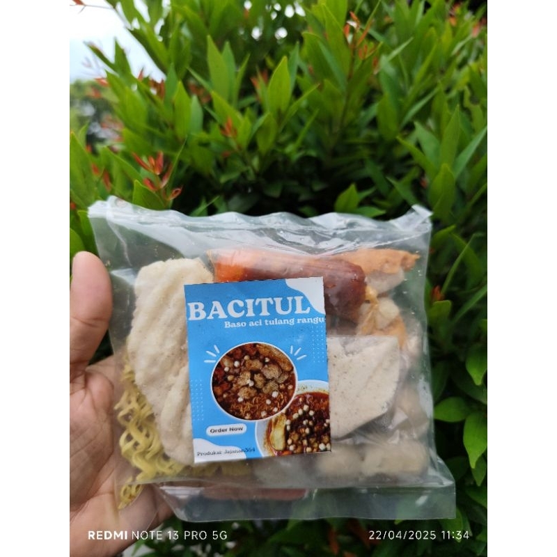 

BACITUL ( bakso Aci tulang rangu ) 130 gr