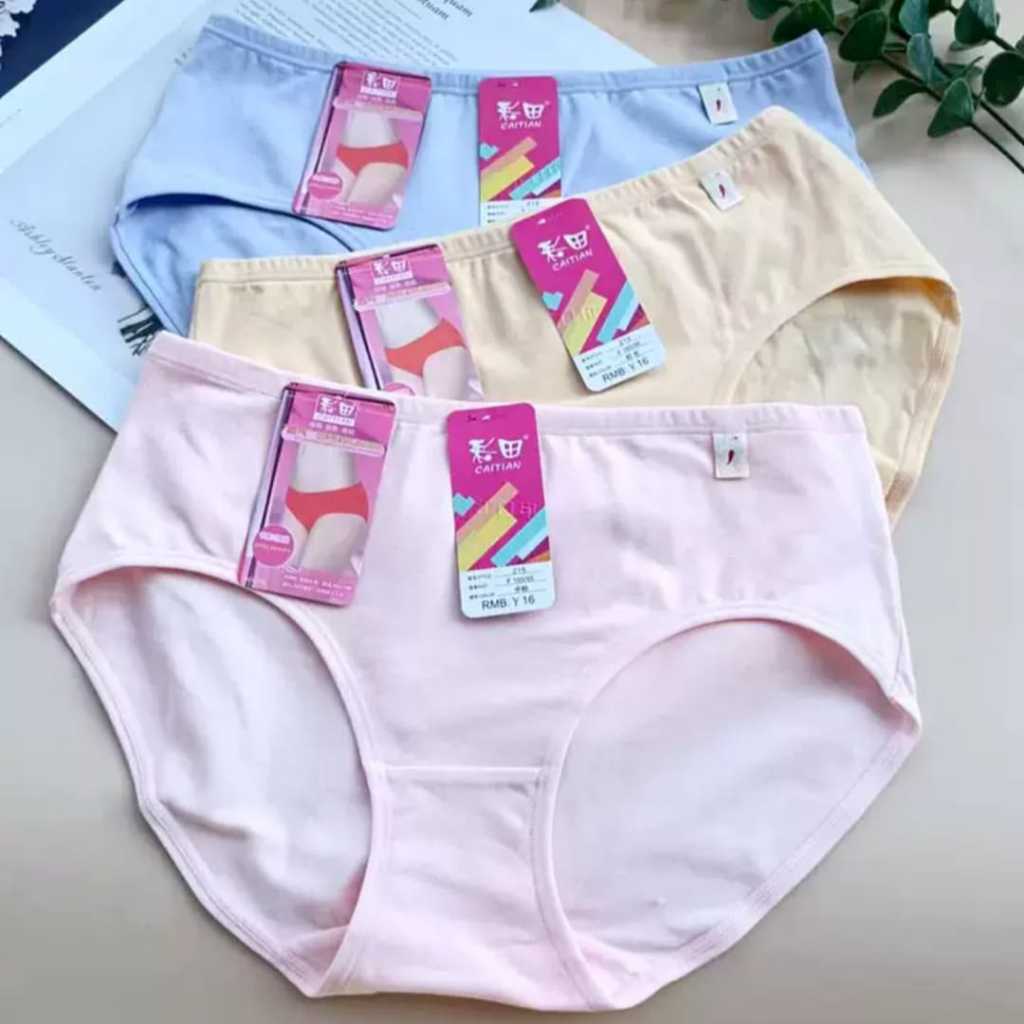 6 PCS CELANA DALAM WANITA SAY YES /CELANA DALAM WANITA DEWASA/SEMPAK WANITA/DALEMAN WANITA SAY YES/ 