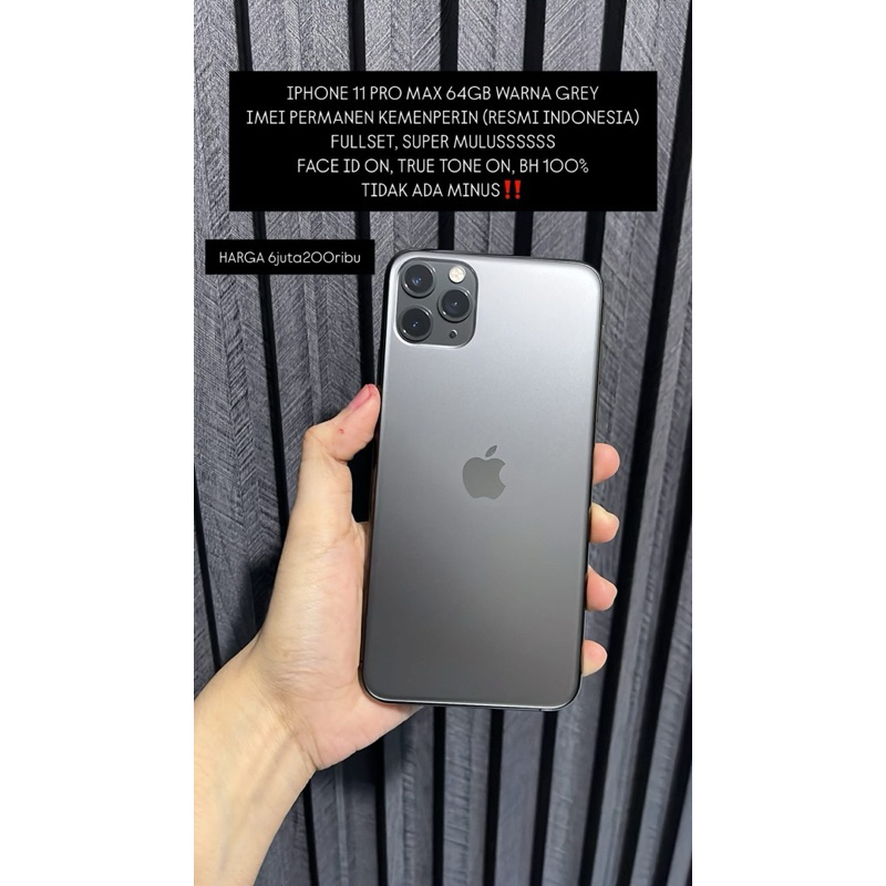 IPHONE 11 PRO MAX 64Gb