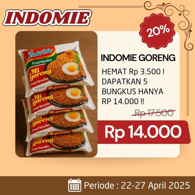 

INDOMIE GORENG