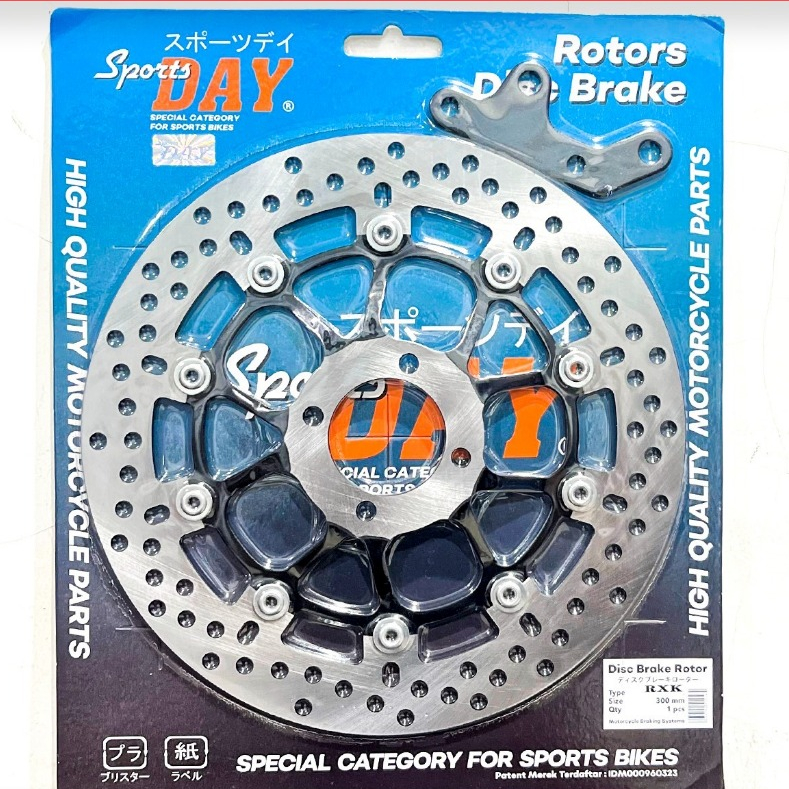 PIRINGAN RX KING 300 MM DISC BREAKE MODEL TDR PSM RX KING CAKRAM DEPAN SPORTSDAY SNOWFLAKE