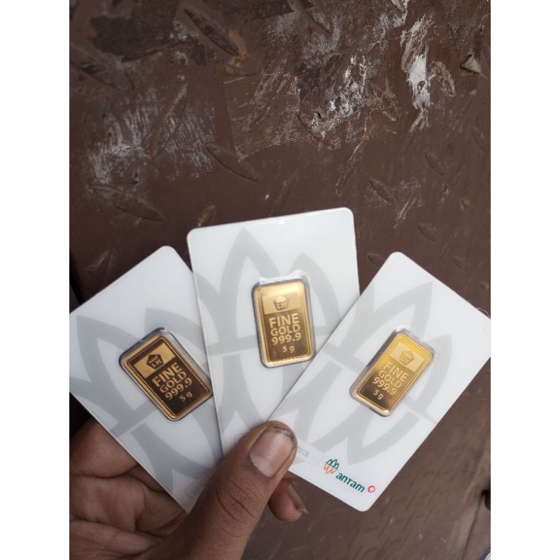 Emas Logam Mulia Antam 5 GRAM Original 100% 2025