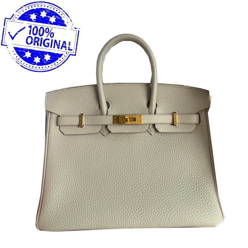 BINB Hermes Birkin 25 B25 Gris Perle Togo GHW U 2022