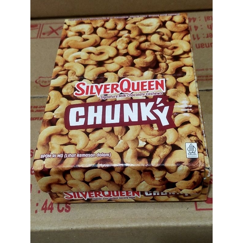 

Cokelat silverqueen chunky 26 gram
