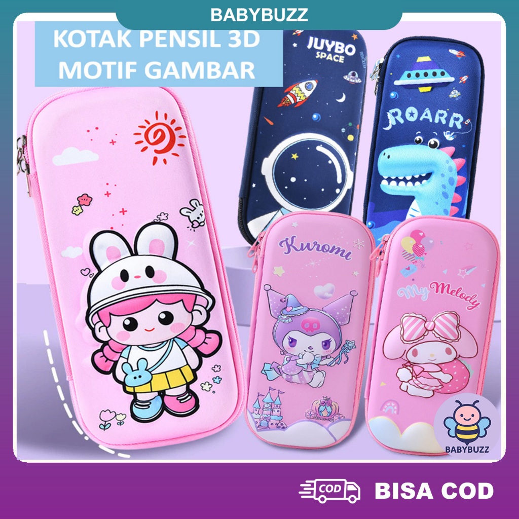 

Kotak Pensil 3D Kartun Cewek Cowok Motif Lucu – PC1 | BABYBUZZ