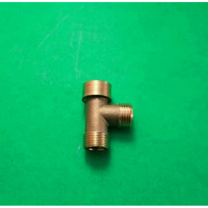 nepel leter T cabang bahan Kuningan