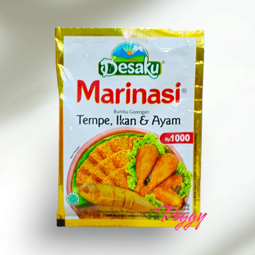 

Desaku Bumbu Marinasi untuk Goreng Tempe, Ikan, dan Ayam 15gr
